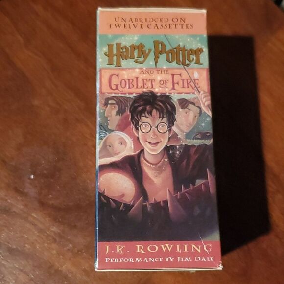 Harry Potter and the Goblet of Fire J.K. Rowling Audio Cassette Set - Picture 2 of 5